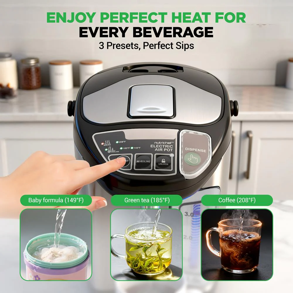 Electric Water Boiler - Instant Heating, 4L Stainless Steel, Auto Shut Off - Image 3