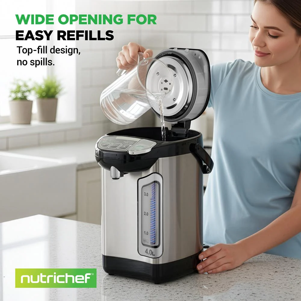 Electric Water Boiler - Instant Heating, 4L Stainless Steel, Auto Shut Off - Image 6