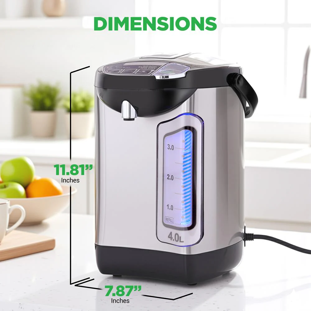 Electric Water Boiler - Instant Heating, 4L Stainless Steel, Auto Shut Off - Image 7