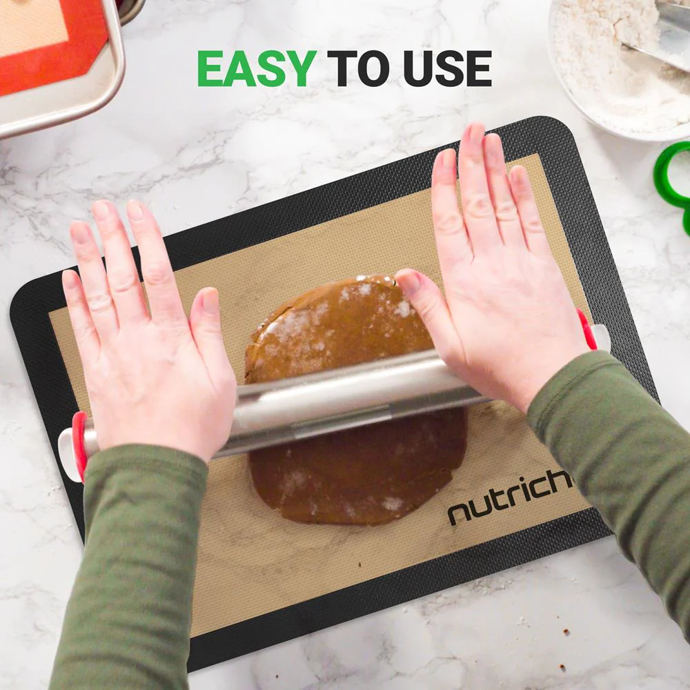 Silicone Baking Mats - Non-stick Reusable Food-Grade - Oven Safe 480°F - Image 6
