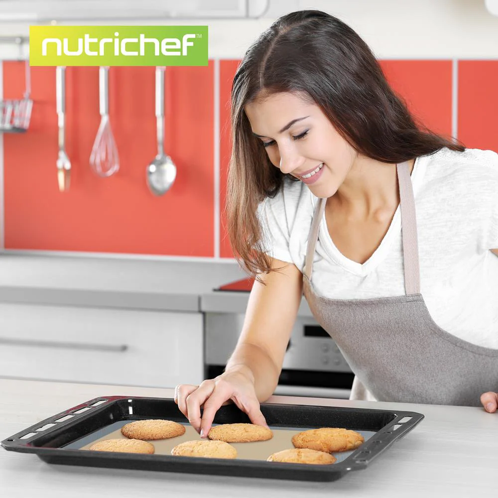 Silicone Baking Mats - Non-stick, Oven-safe 480¬8F, Food-Grade, Grey - Image 7