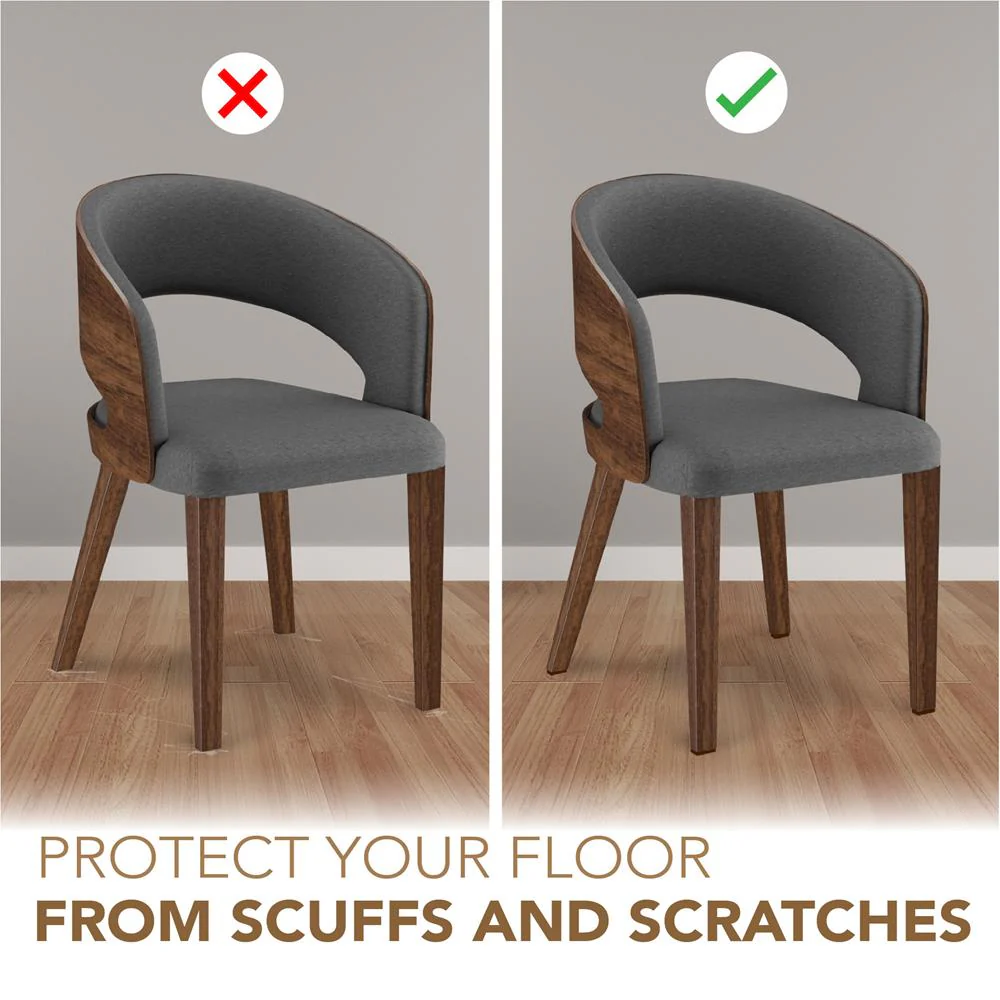 Felt Furniture Pads 45-Pack, Protect Floors, Anti-Scratch, Easy Install - Image 4