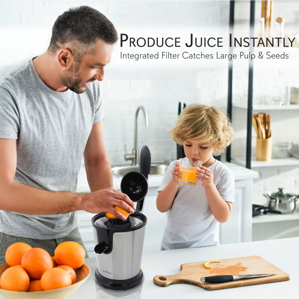 Electric Fruit & Citrus Juicer - Image 4