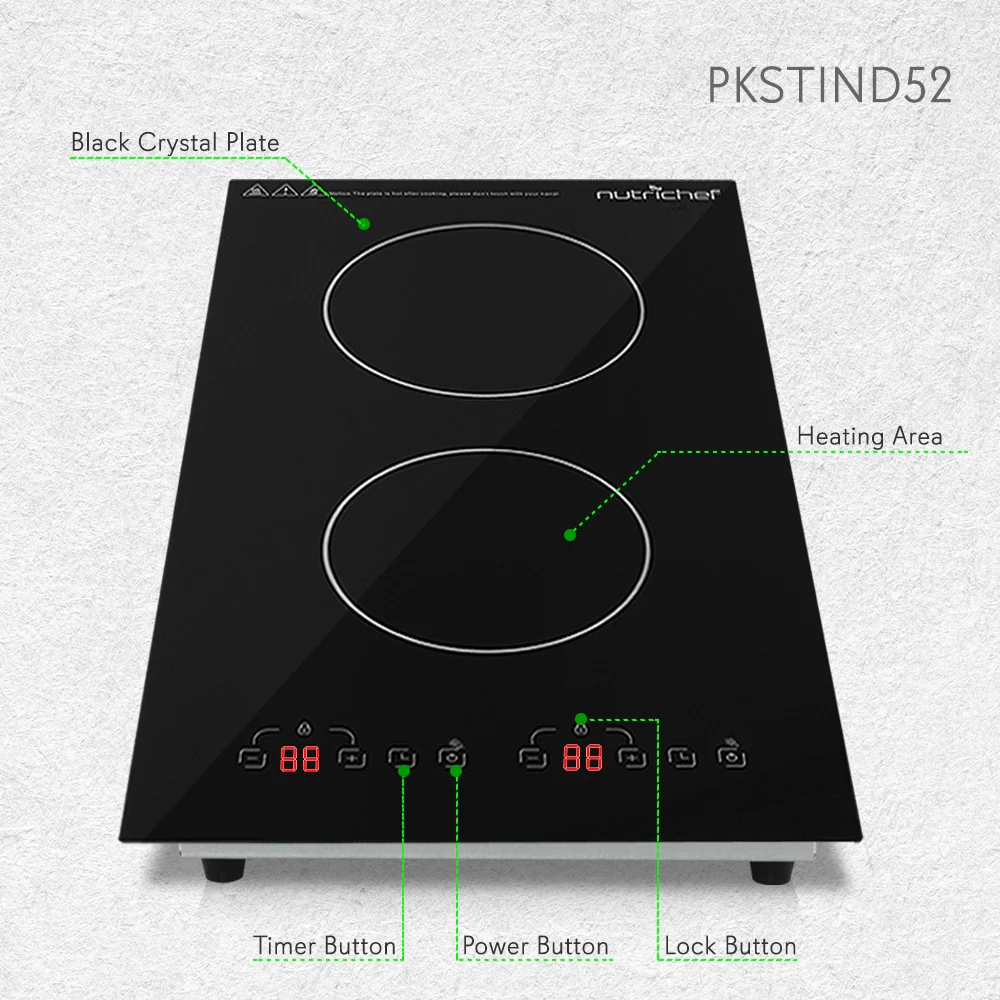 Double Burner Induction Cooktop - Image 3