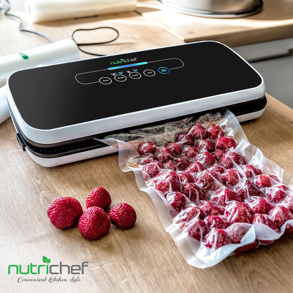 Food Vacuum Sealer - Extends Shelf Life, High Suction, LED Touch Controls - Image 9